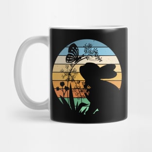 Rabbit silhouette Mug